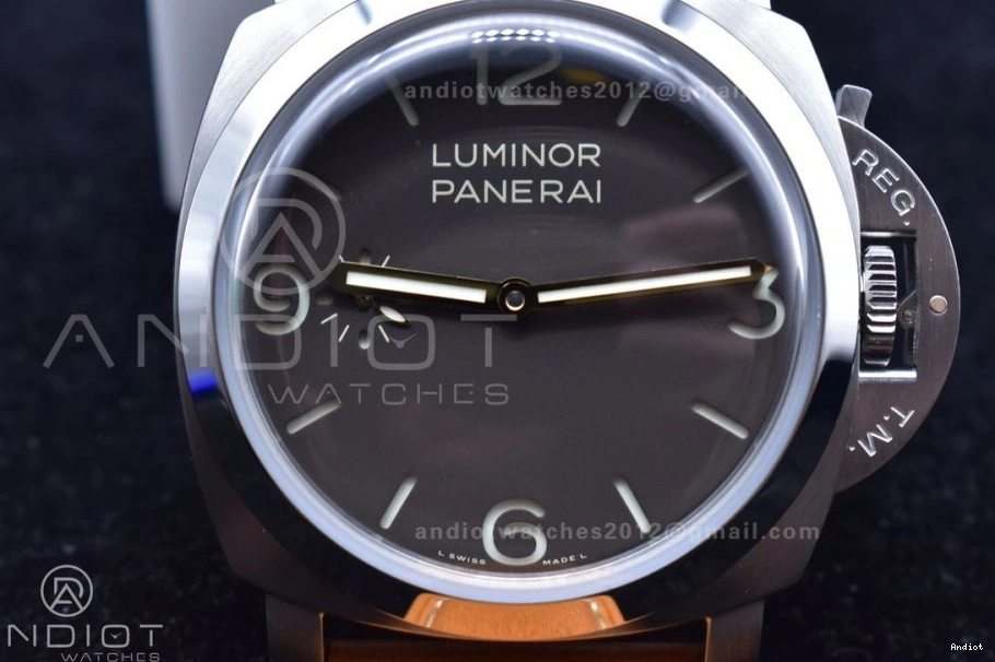 1950 Pam 1080 A6497 HWF SS Luminor LE Br 0415